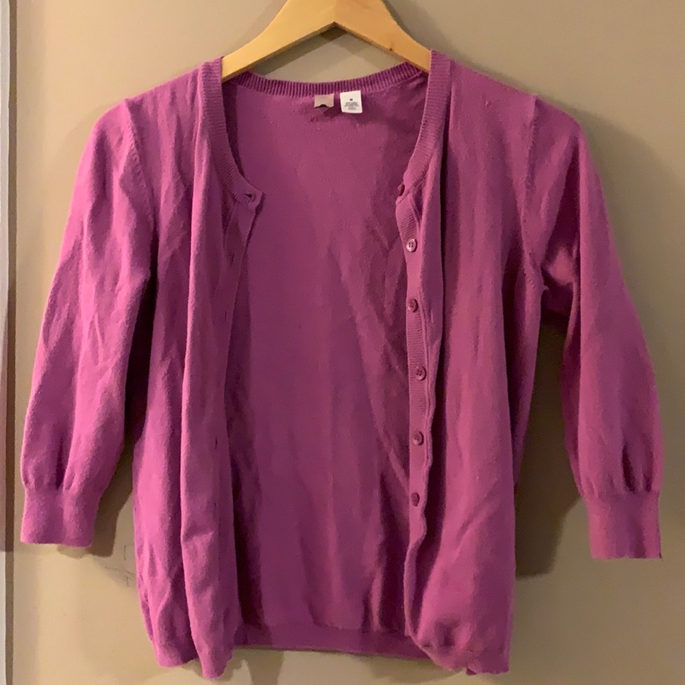 Purple sweater size medium